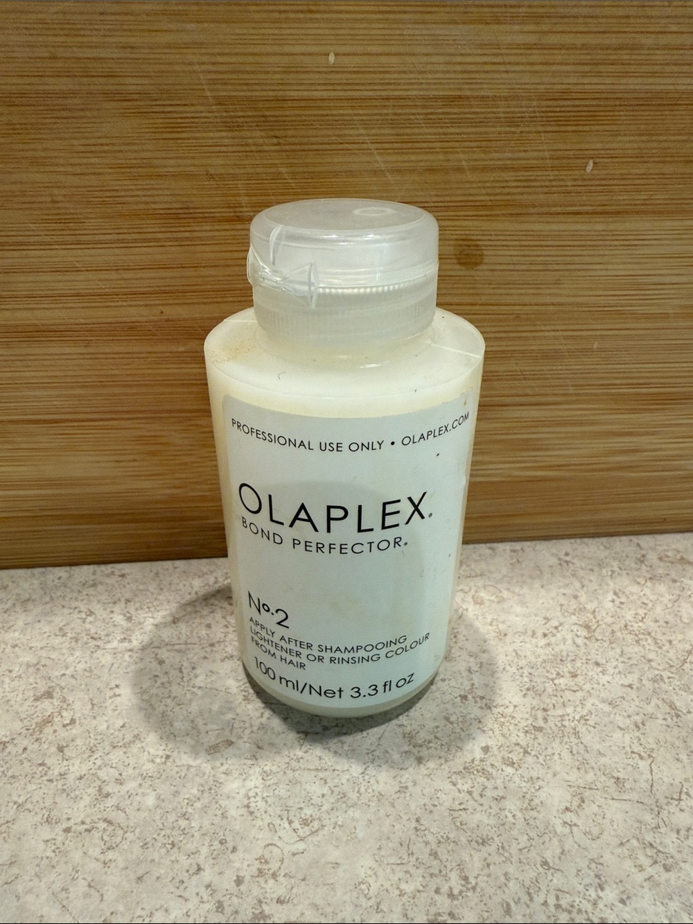 OLAPLEX White and Black No.2 Bond Perfector Travel Bottle